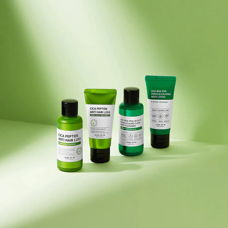Tratamiento Cabello y cuerpo - Miracle Hair & Body Starter Kit (4)Suero Tensor de Poros - Super Matcha Pore Tightening Serum 💥