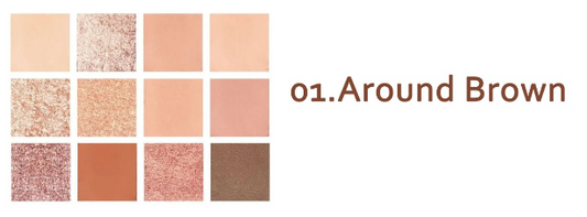 Paleta de Sombras - All Take Mood Technique Palette 💥