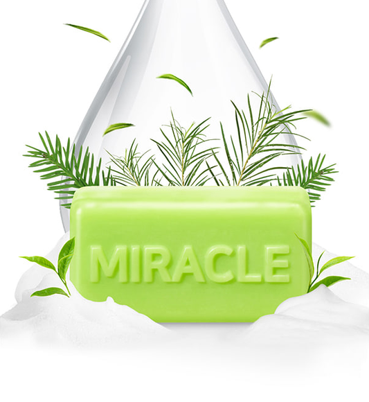 Jabón Exfoliante Anti-Acne - AHA BHA PHA 30 Days Miracle Cleansing Bar