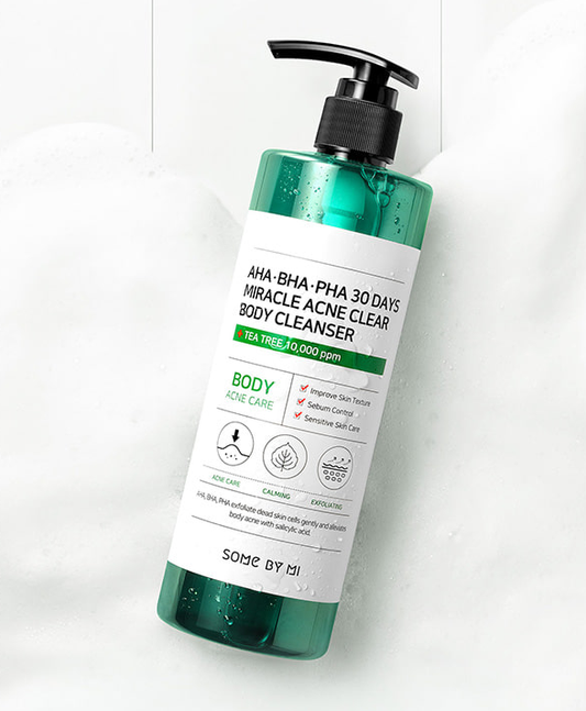 Espuma Limpiadora para Cuerpo - AHA BHA PHA 30 Days Miracle Acne Clear Body Cleanser