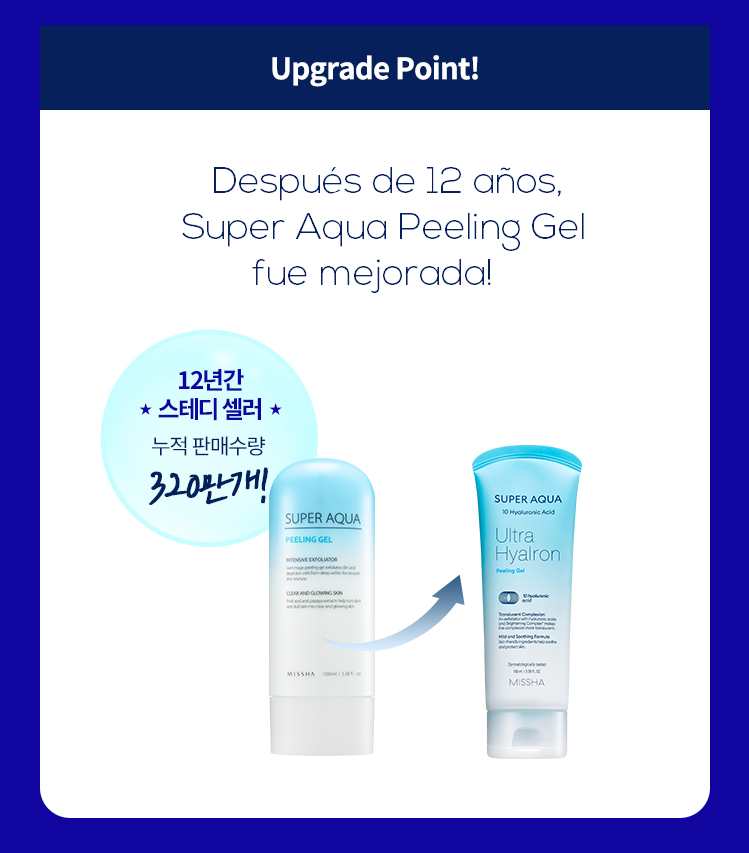 Exfoliante Facial - Super Aqua Ultra Hyalron Peeling Gel💥