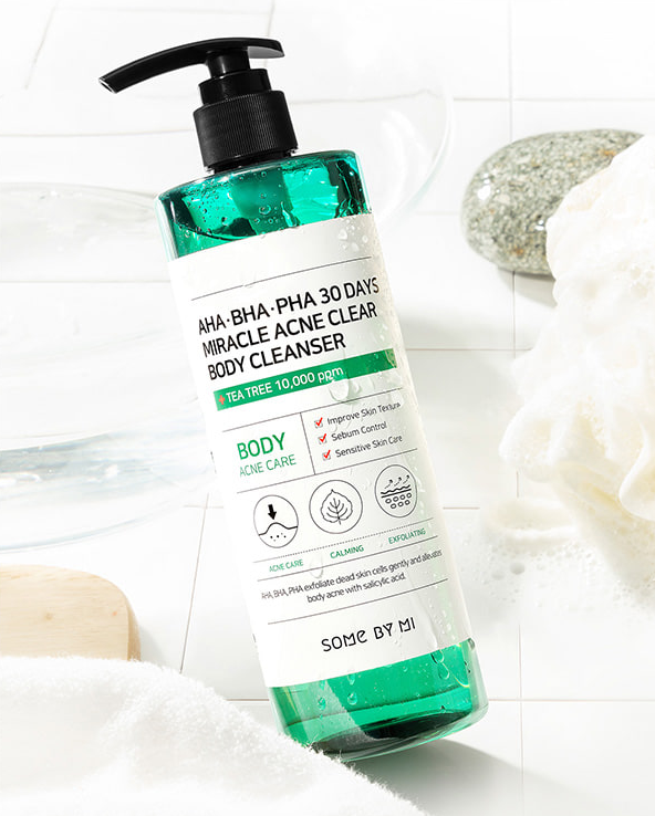 Espuma Limpiadora para Cuerpo - AHA BHA PHA 30 Days Miracle Acne Clear Body Cleanser