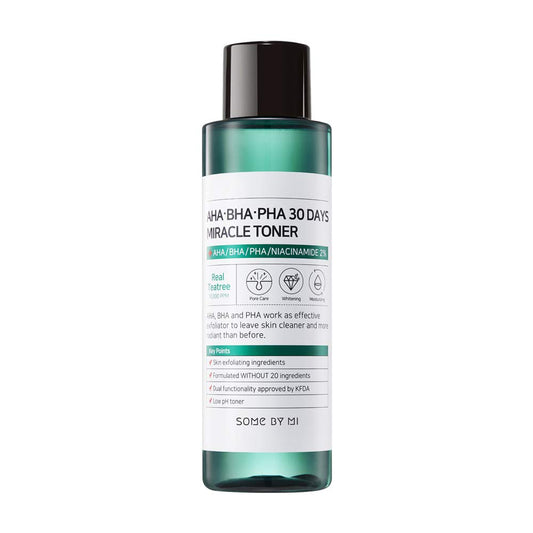 Tónico Exfoliante Anti-Acne - AHA BHA PHA 30 Days Miracle Toner