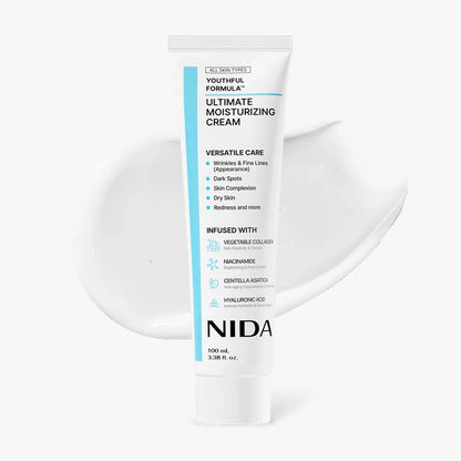 Crema Youthful Formula Ultimate Moisturizing Cream NIDA  Nueva