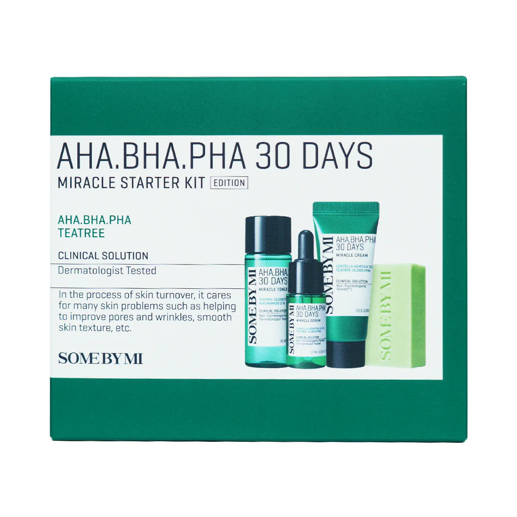 Kit de Tratamiento Acné - AHA BHA PHA 30 Days Miracle Starter Kit Edition (4)