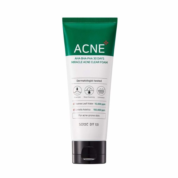 Espuma Limpiadora -  AHA BHA PHA 30 Days Miracle Acne Clear Foam