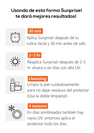 Protección Solar - Sunprise Mild Airy Finish SPF50+ PA+++