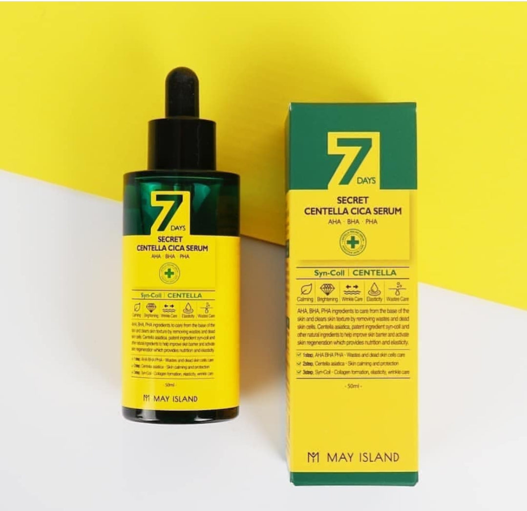 Suero para Tratamiento Acné - 7 Days Secret Centella Cica Serum "NUEVO"
